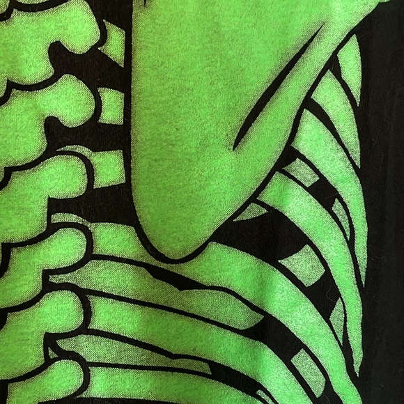 RARE 1997 Misfits signed Jerry Only long sleeve glow in the dark skeleton shirt - Picture 10 of 10